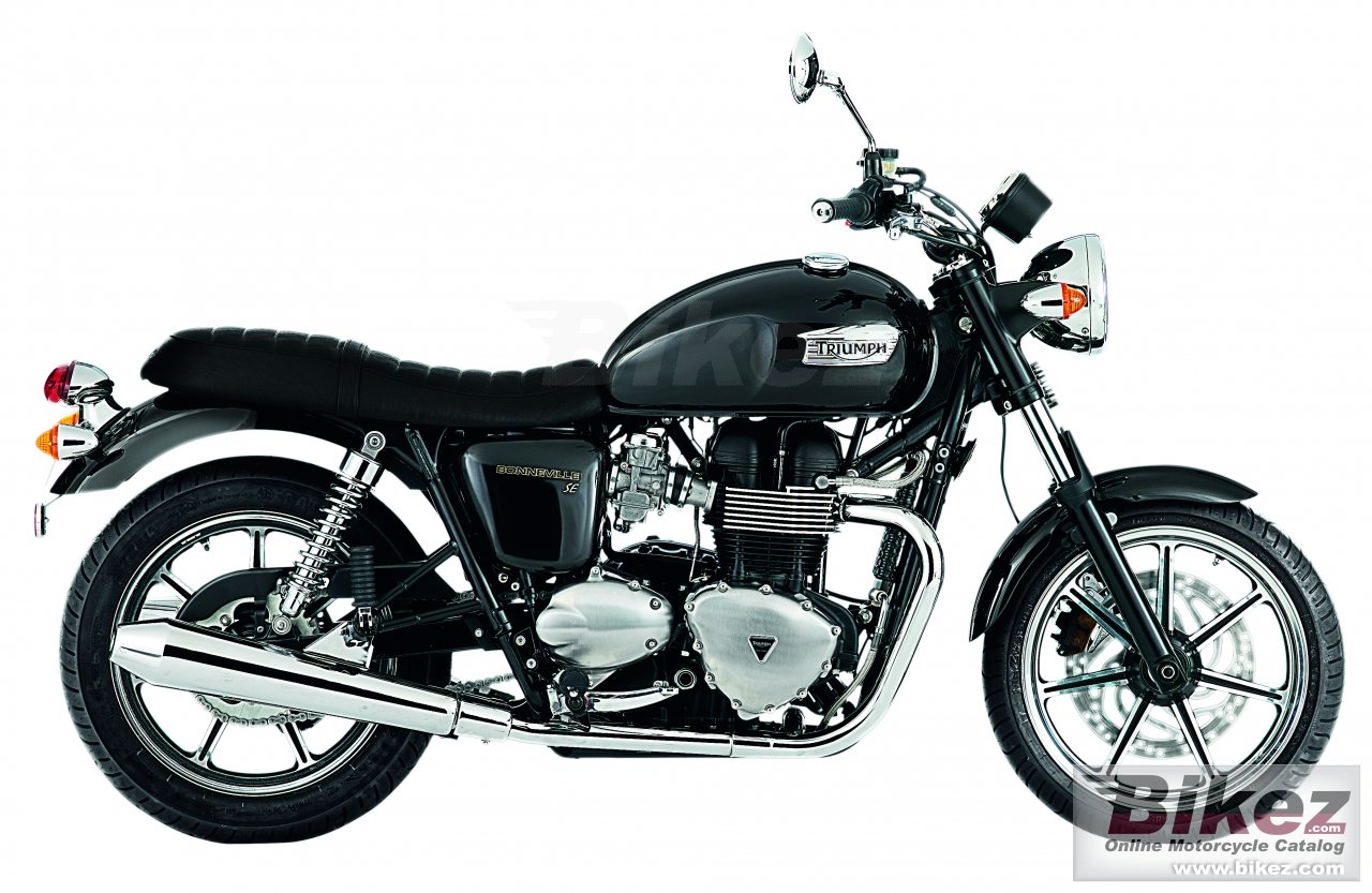 Big Triumph bonneville se picture and wallpaper from Bikez.com